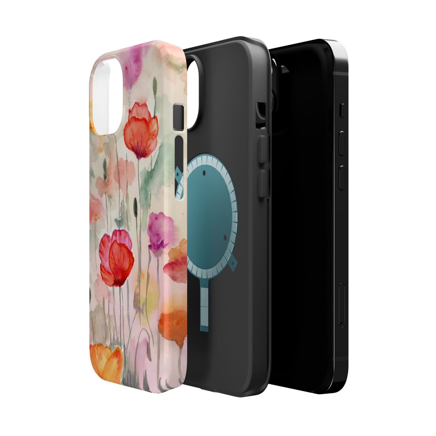 Winter Flowers MagSafe® Impact Cases (iPhone 16 and others)