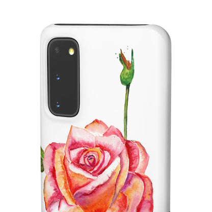 Fragrant Garden Rose iPhone & Samsung Snap Cases