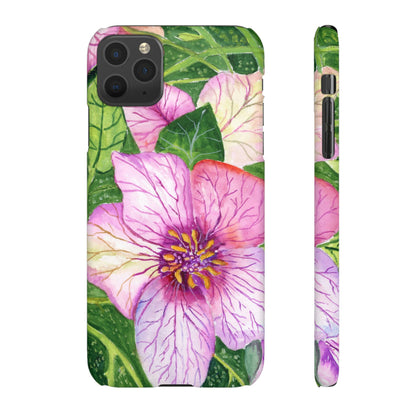 Magic Flowers iPhone & Samsung Snap Cases