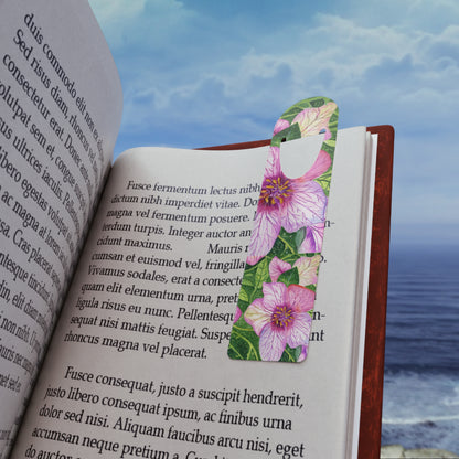 Magic Flower Aluminum Bookmark