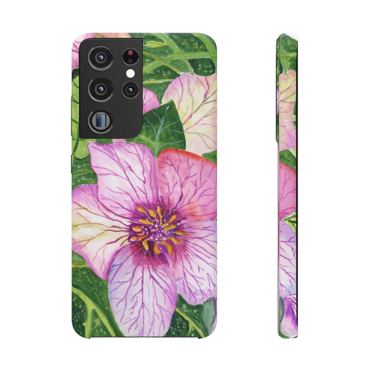 Magic Flowers iPhone & Samsung Snap Cases