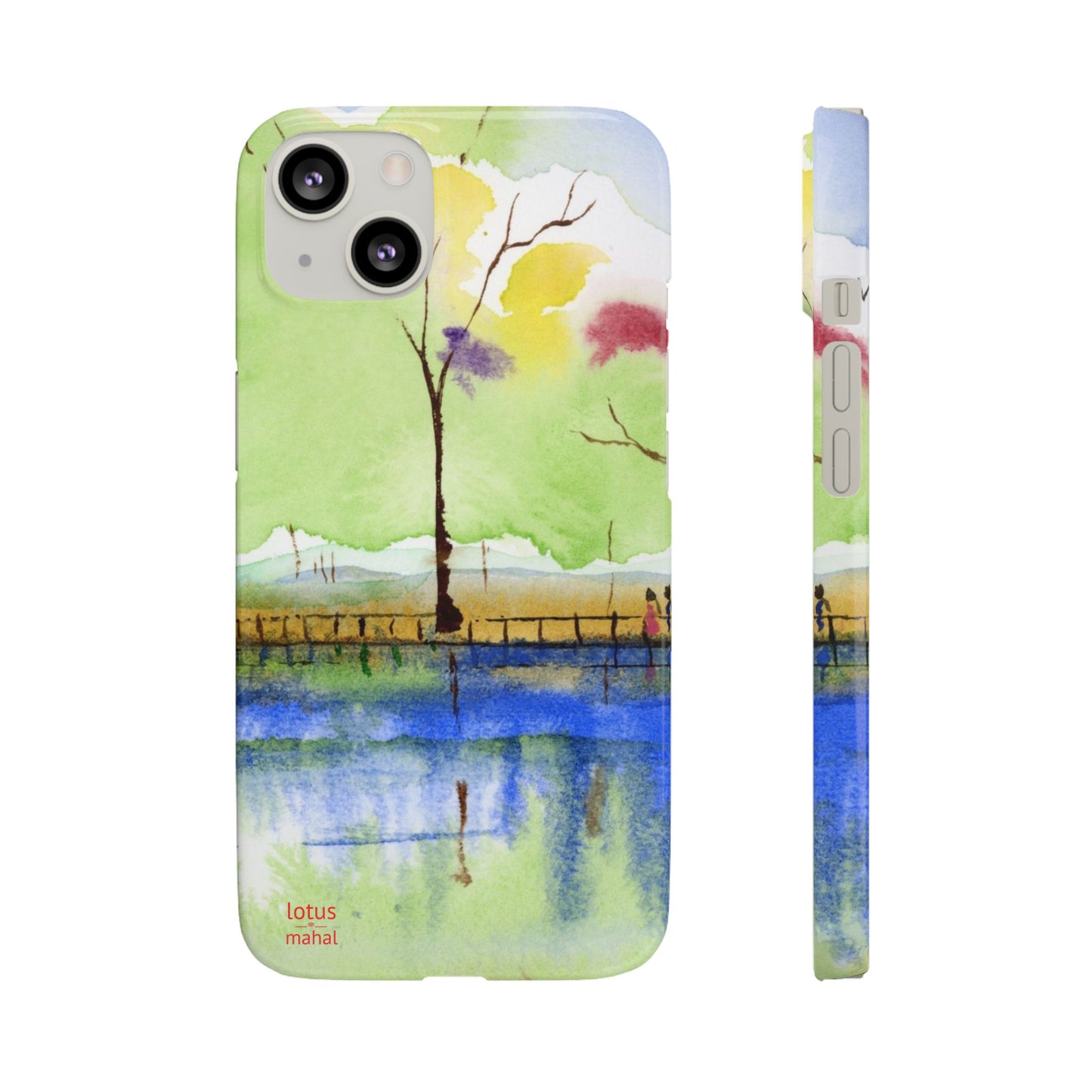 Tidal Flowers iPhone & Samsung Snap Cases