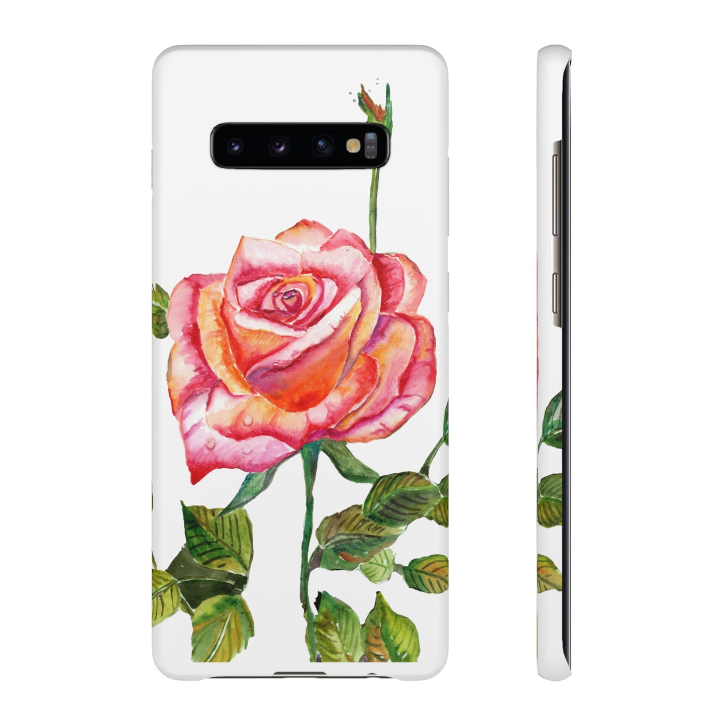 Fragrant Garden Rose iPhone & Samsung Snap Cases