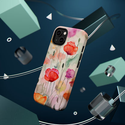 Winter Flowers MagSafe® Impact Cases (iPhone 16 and others)