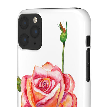 Fragrant Garden Rose iPhone & Samsung Snap Cases