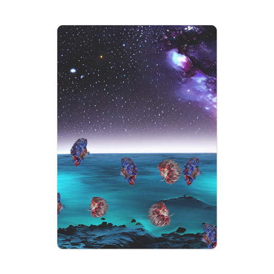 Galactic Ocean Poker Cards