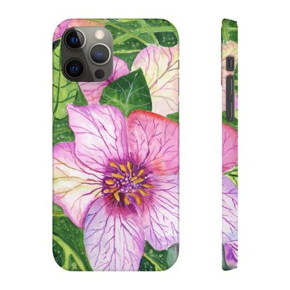 Magic Flowers iPhone & Samsung Snap Cases