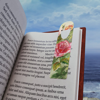 Roses Aluminum Bookmark