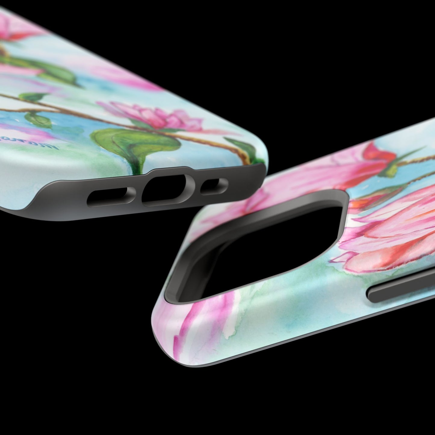 MagSafe® Allura Magnolia Impact Cases (iPhone 16 and others)