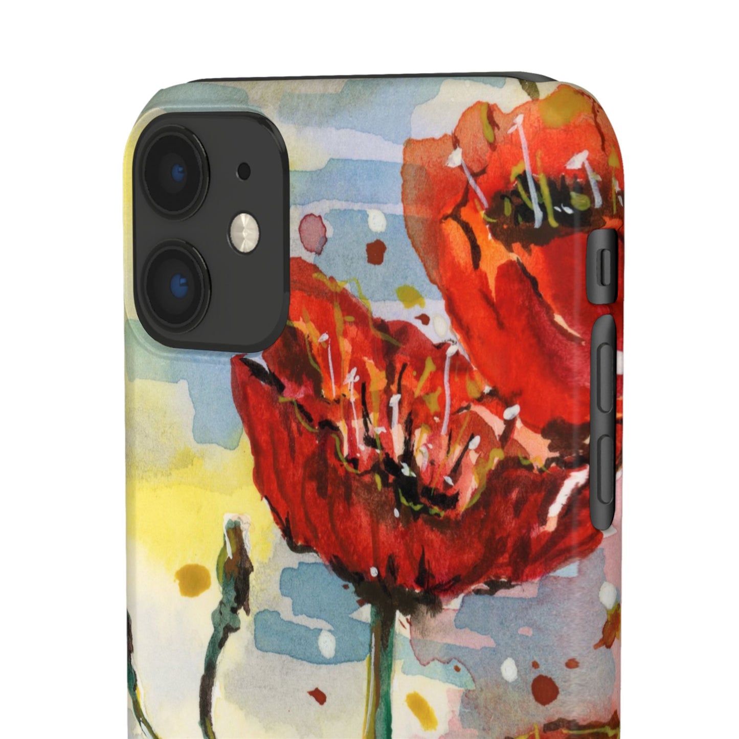 Poppy Love iPhone & Samsung Snap Cases