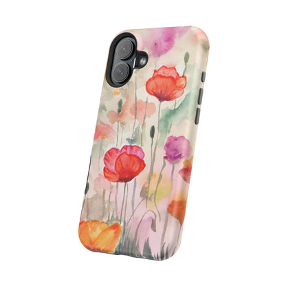 Winter Flowers MagSafe® Impact Cases (iPhone 16 and others)