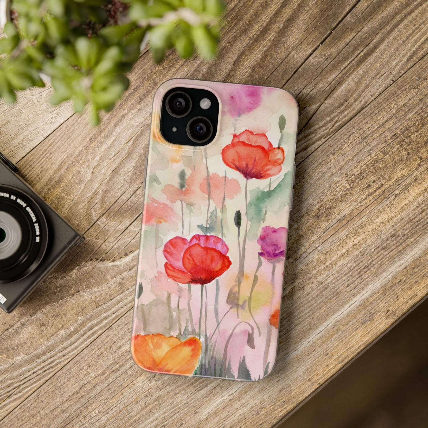 Wild Flower Flexi iPhone 17 & Samsung Cases