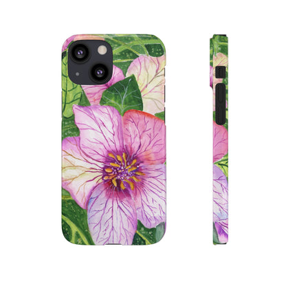 Magic Flowers iPhone & Samsung Snap Cases