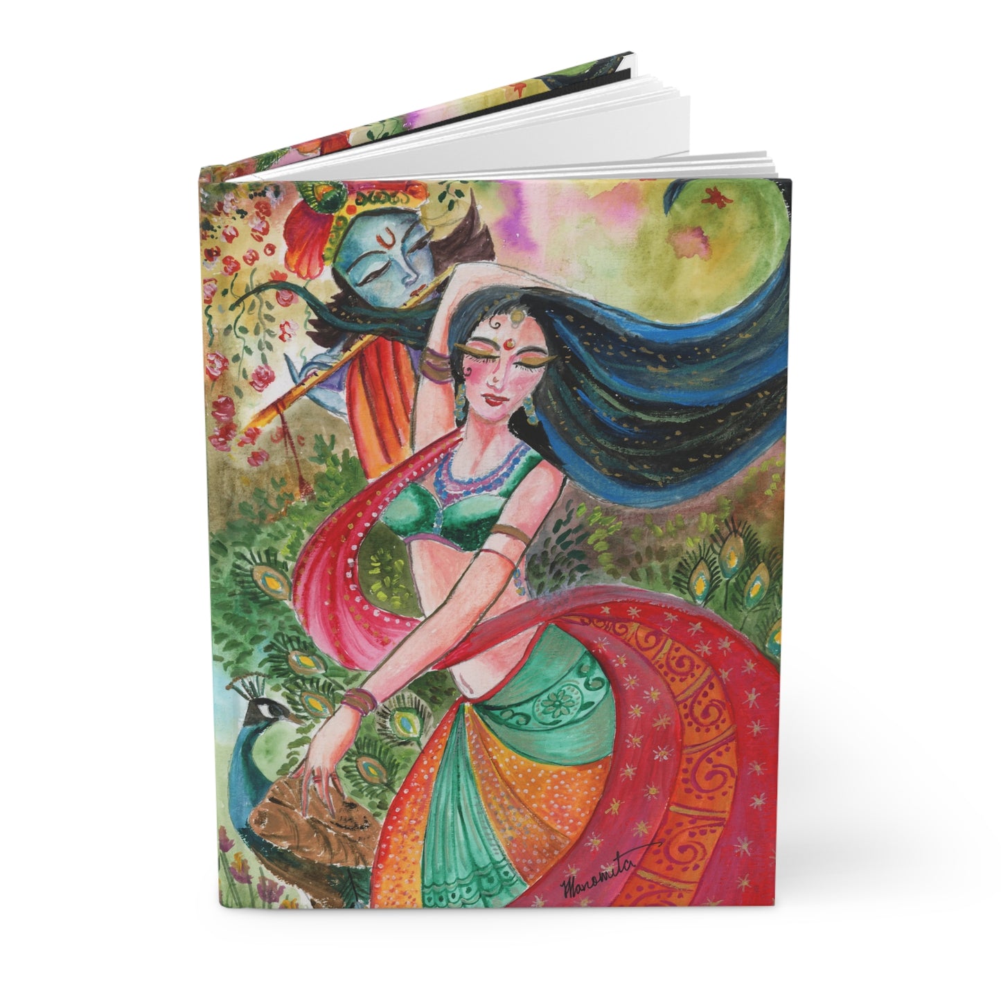 Krishna Love Hardcover Notebook