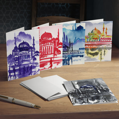 Istanbul Delight Greeting Cards - 5-Design Set