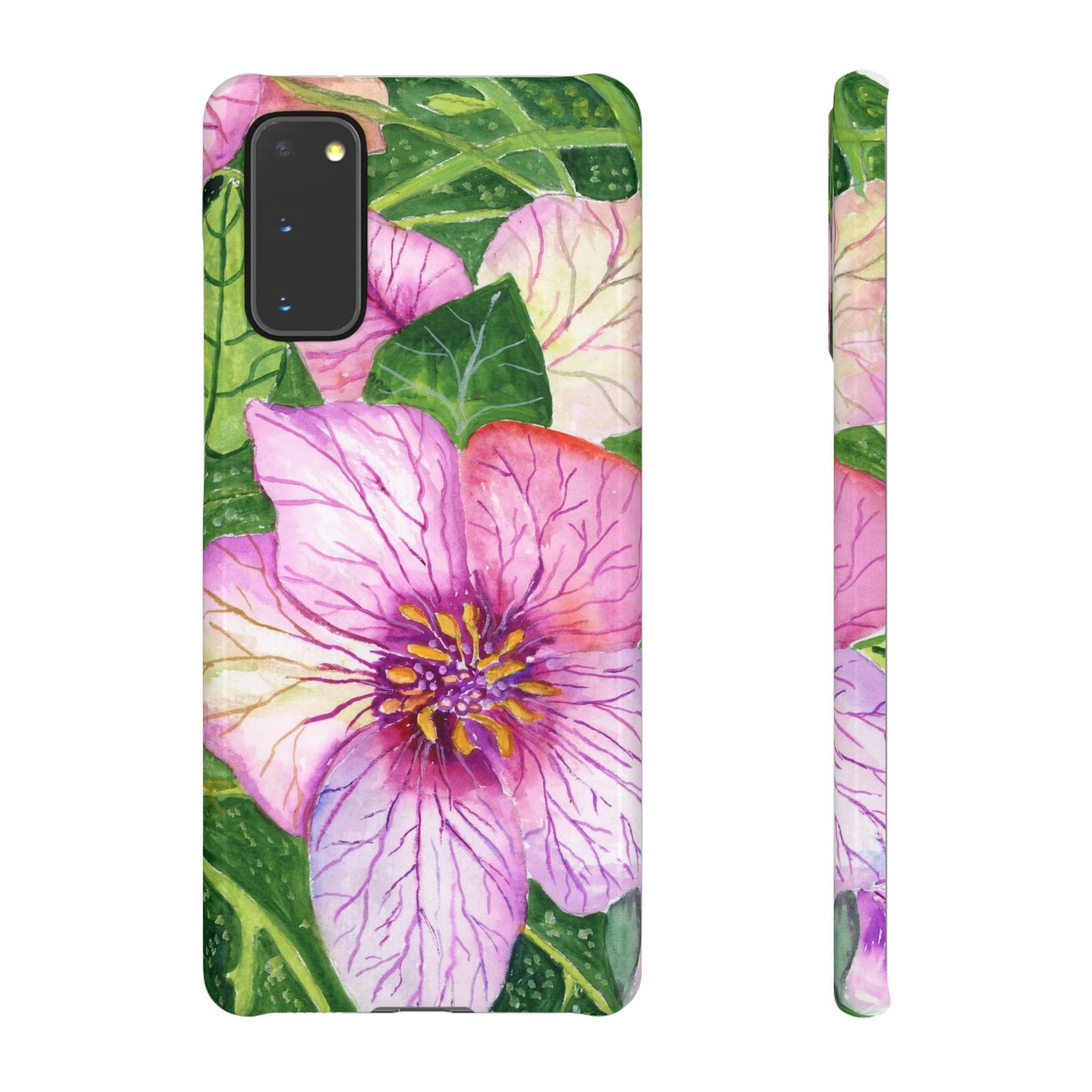 Magic Flowers iPhone & Samsung Snap Cases