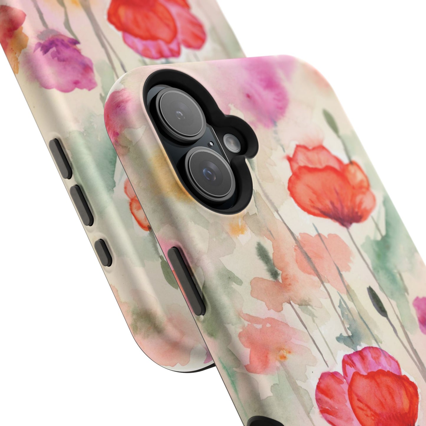 Winter Flowers MagSafe® Impact Cases (iPhone 16 and others)