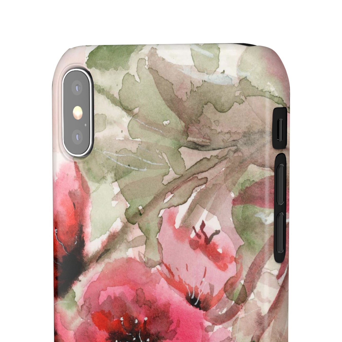 Evening Flowers iPhone & Samsung Snap Cases