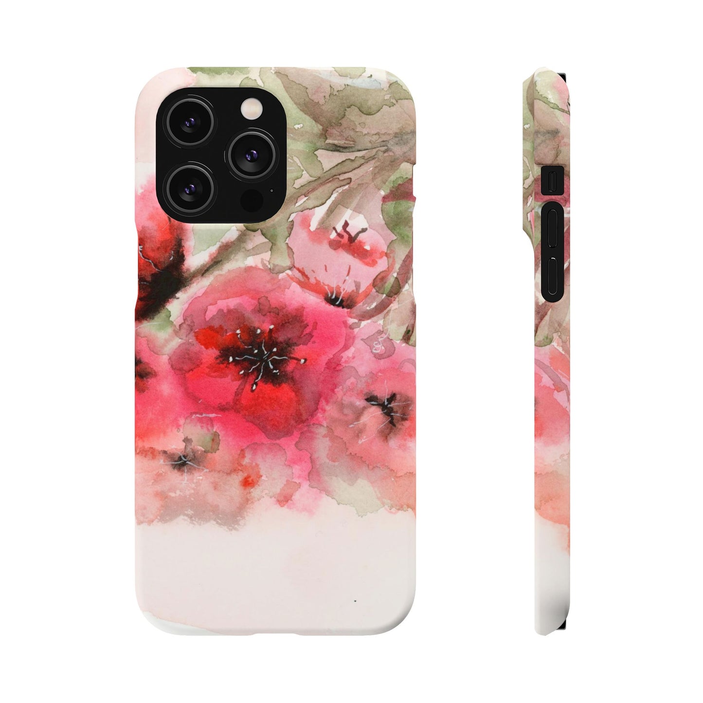 Evening Flowers iPhone & Samsung Snap Cases