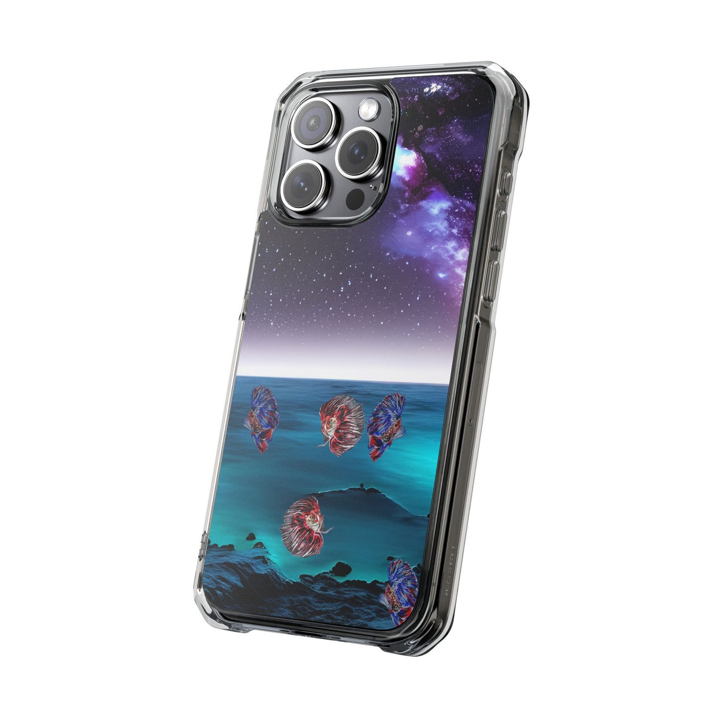 MagSafe® Galactic Ocean Clear Impact Cases (iPhone 16 & more)