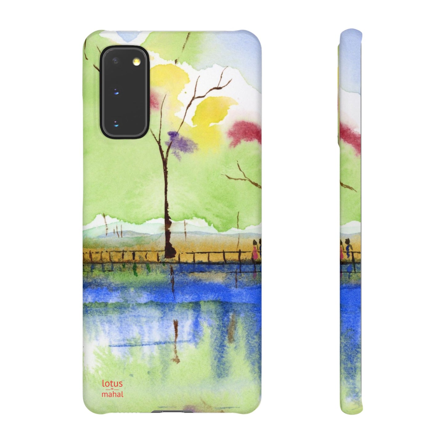 Tidal Flowers iPhone & Samsung Snap Cases