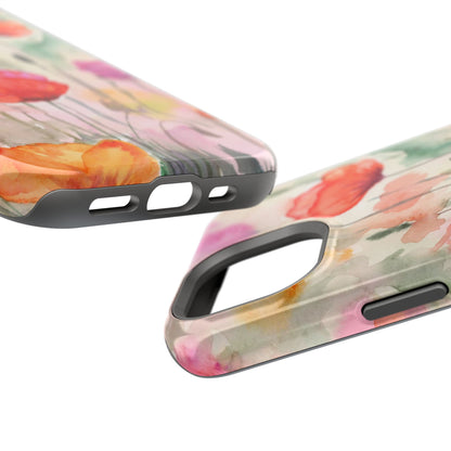 Winter Flowers MagSafe® Impact Cases (iPhone 16 and others)