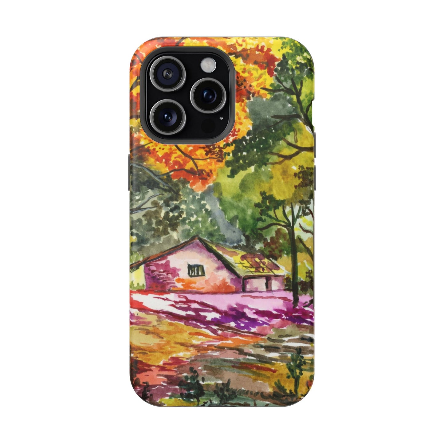 Rustic Autumn Reverie MagSafe® Impact Cases (iPhone 17 and others)