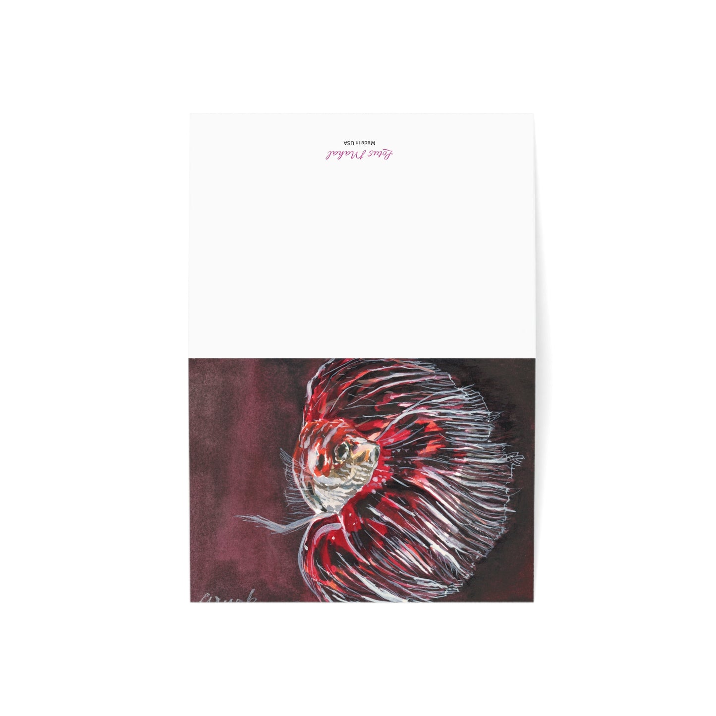 Beta Fish All Occasions Greeting Cards