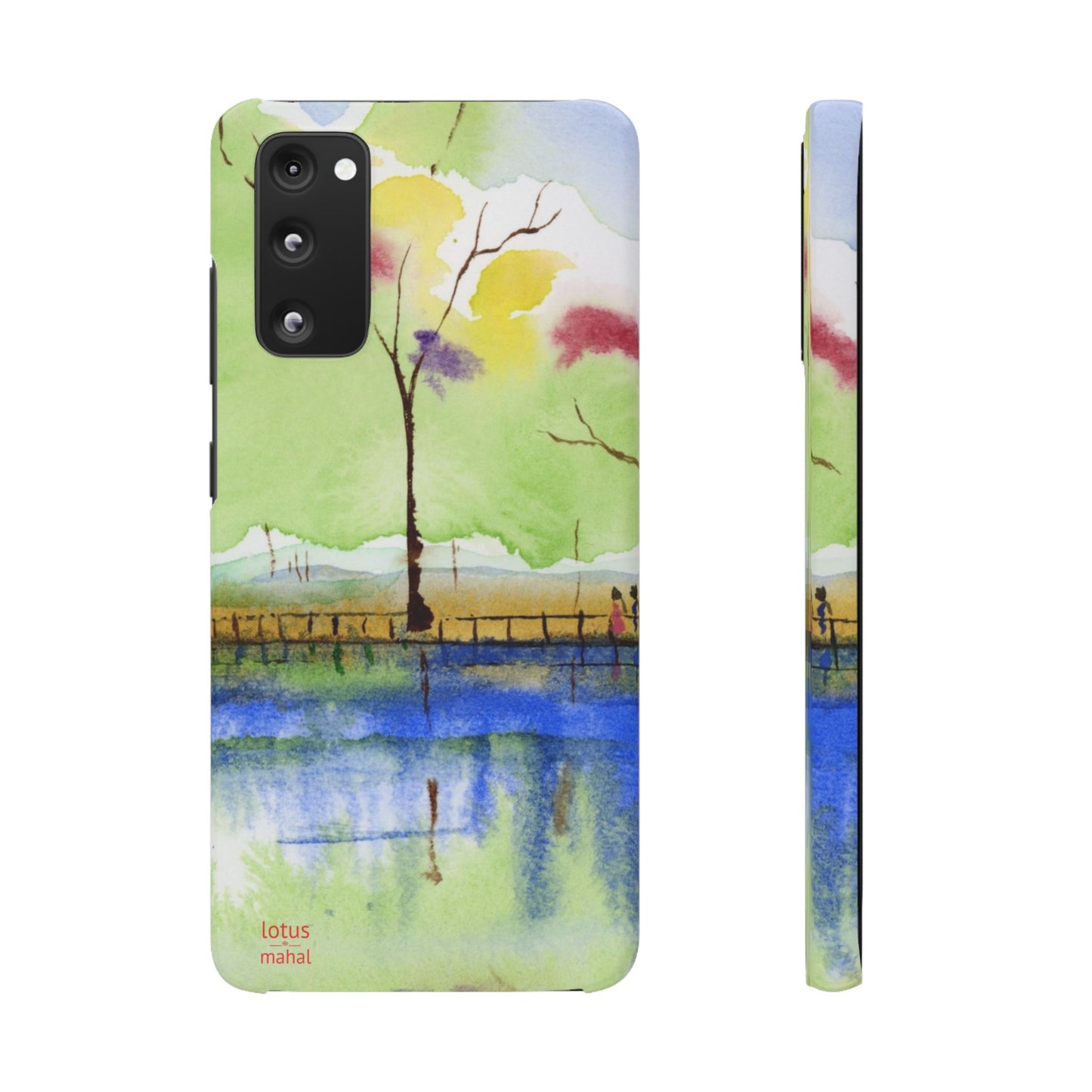 Tidal Flowers iPhone & Samsung Snap Cases