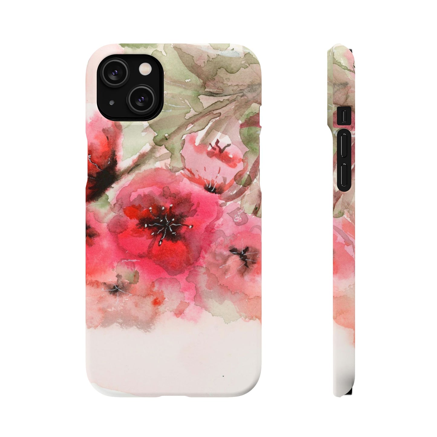 Evening Flowers iPhone & Samsung Snap Cases