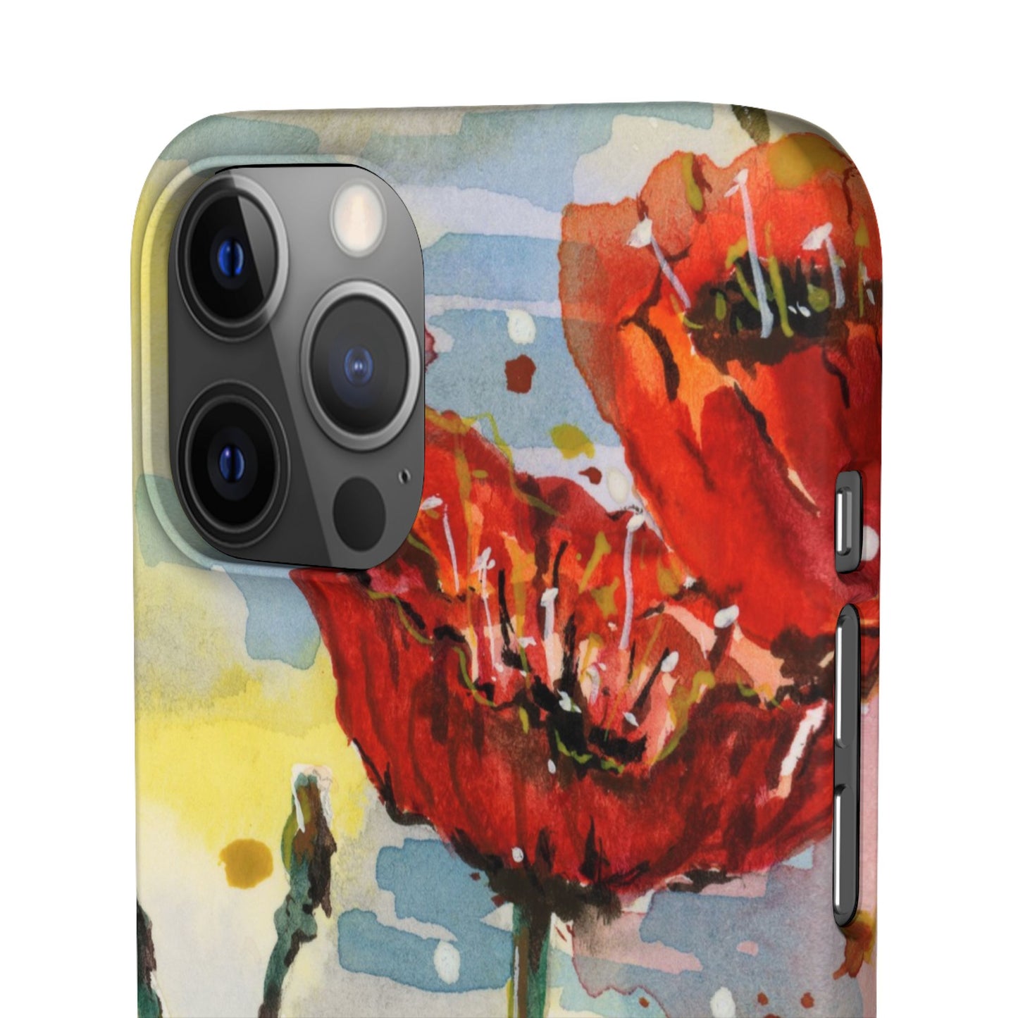 Poppy Love iPhone & Samsung Snap Cases