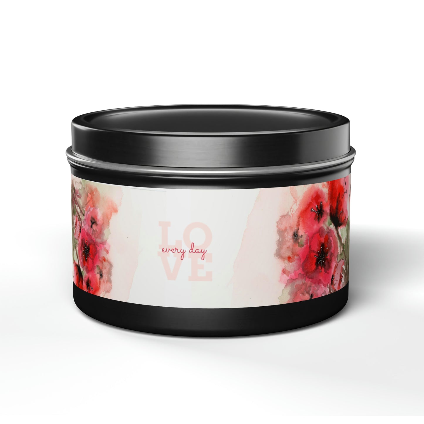 Poppy Love Everyday Tin Candles