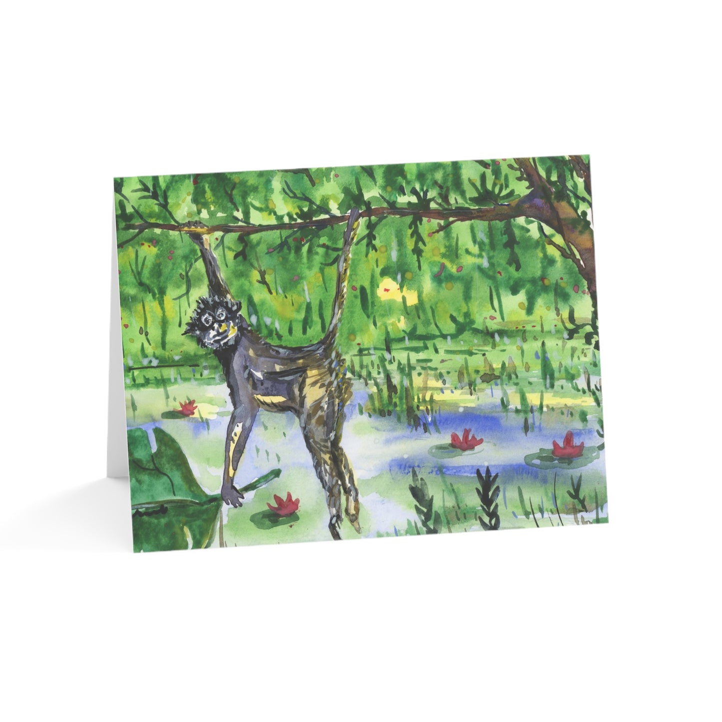 Swinging Delight All Occasions Greeting Cards