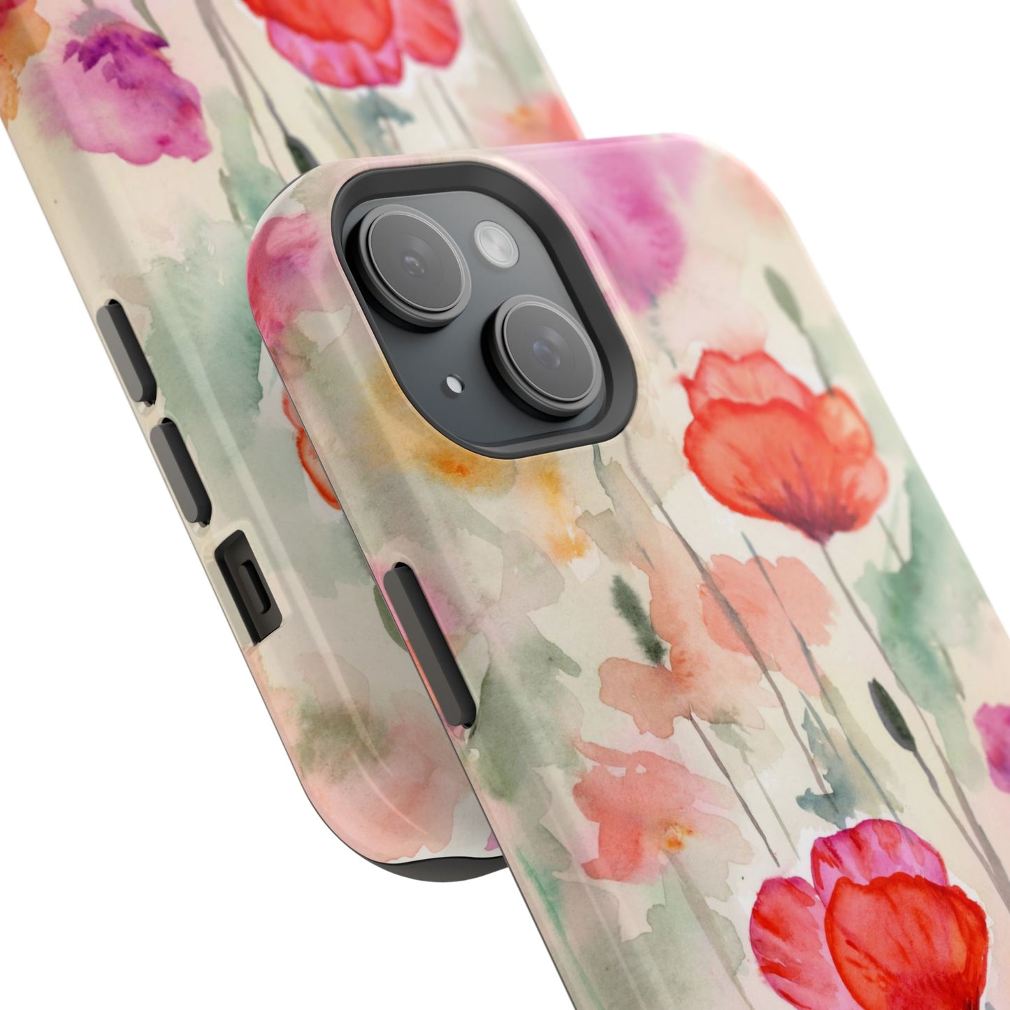 Winter Flowers MagSafe® Impact Cases (iPhone 16 and others)