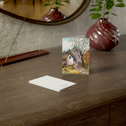 Leaf Peepin' All Occasion Greeting Cards