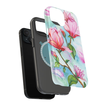 MagSafe® Allura Magnolia Impact Cases (iPhone 16 and others)