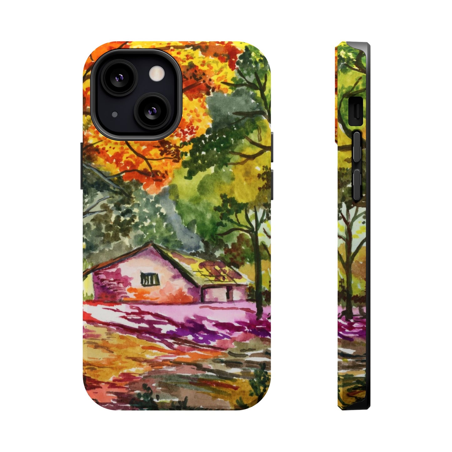 Rustic Autumn Reverie MagSafe® Impact Cases (iPhone 17 and others)
