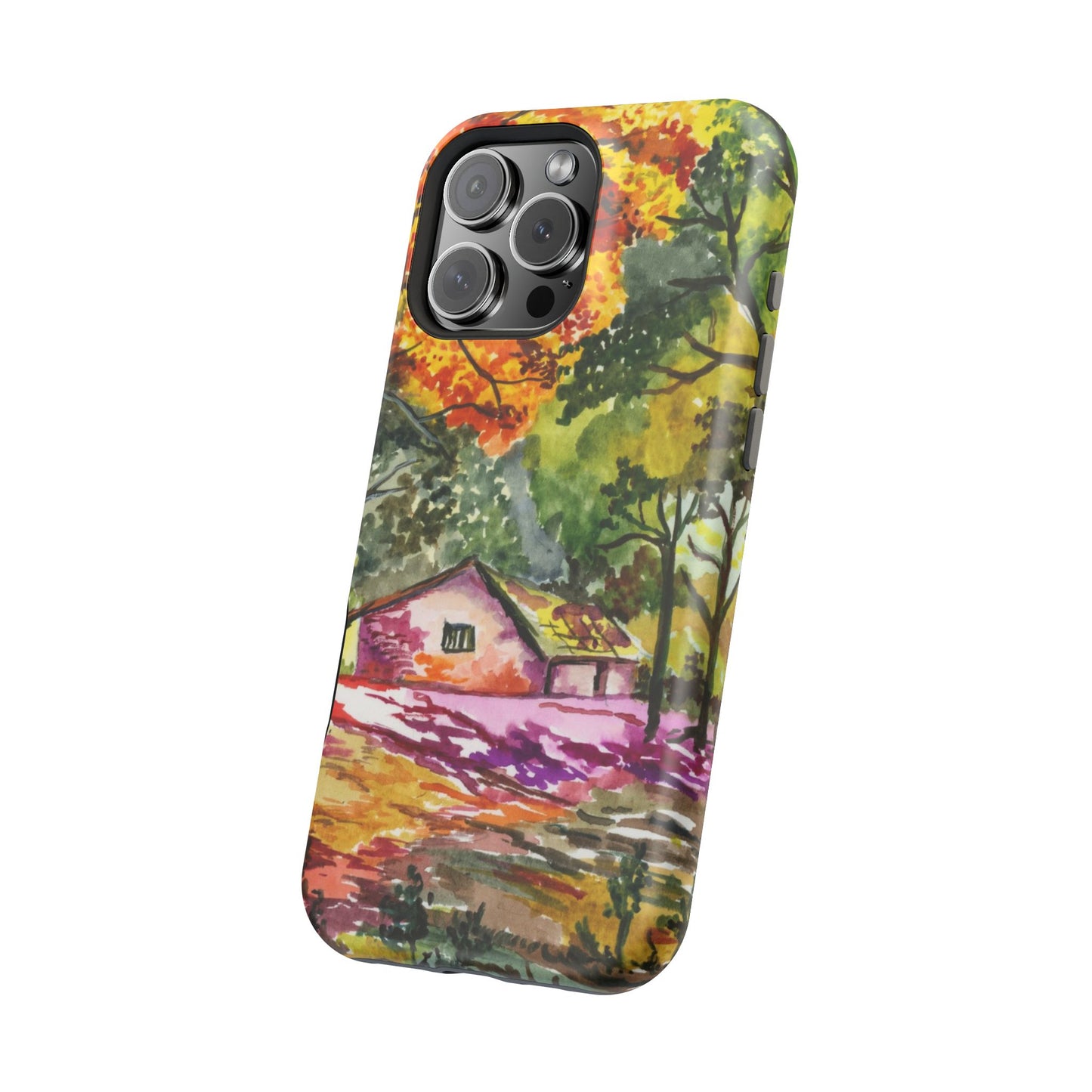 Rustic Autumn Reverie MagSafe® Impact Cases (iPhone 17 and others)