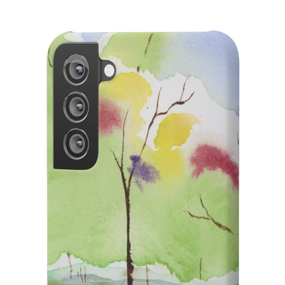 Tidal Flowers iPhone & Samsung Snap Cases