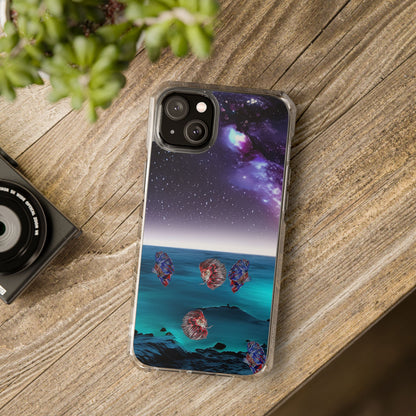 MagSafe® Galactic Ocean Clear Impact Cases (iPhone 16 & more)