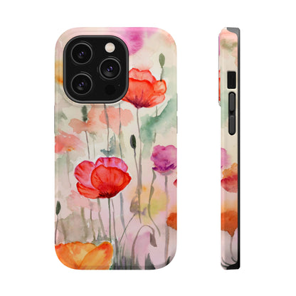 Winter Flowers MagSafe® Impact Cases (iPhone 16 and others)