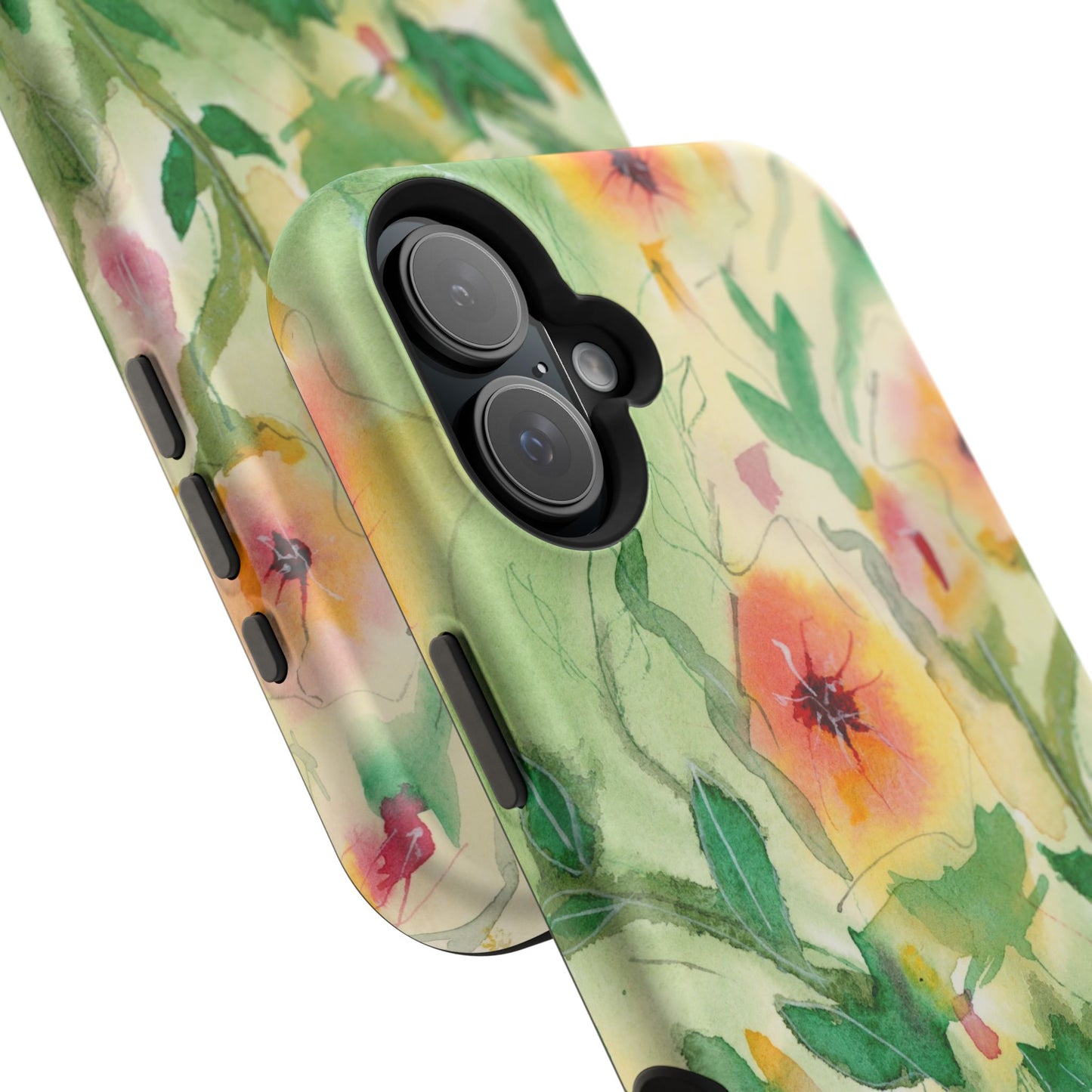 Sunset Flowers MagSafe® Impact Cases (iPhone 16 and others)