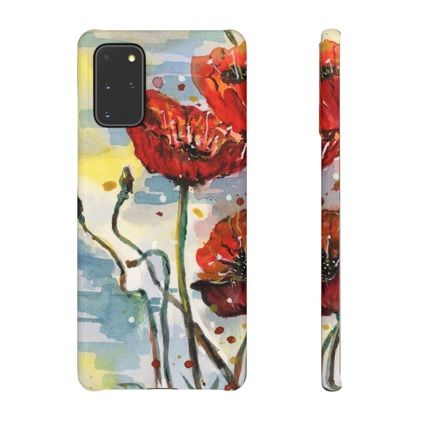 Poppy Love iPhone & Samsung Snap Cases