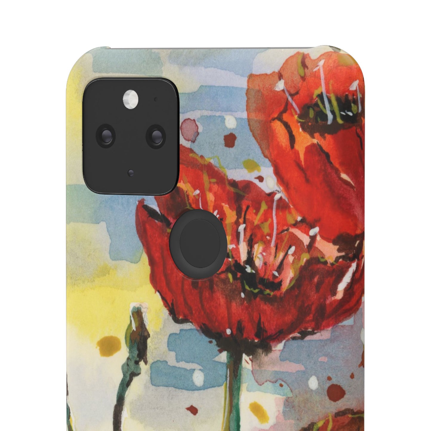 Poppy Love iPhone & Samsung Snap Cases