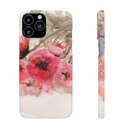 Evening Flowers iPhone & Samsung Snap Cases