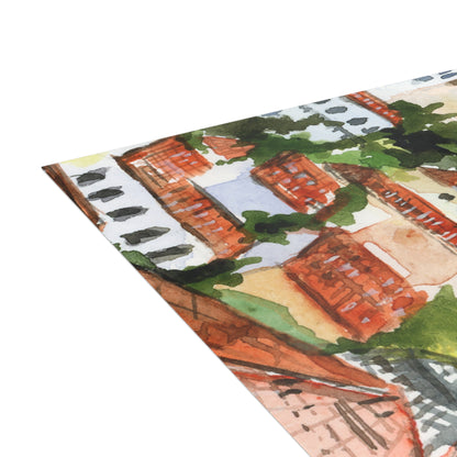 2 Nights in Porto – Watercolor Printed Postcard