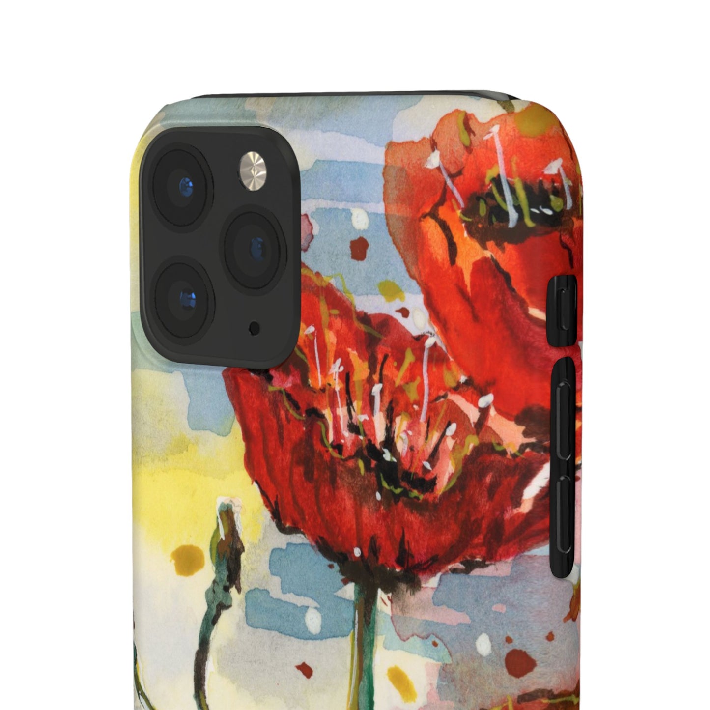 Poppy Love iPhone & Samsung Snap Cases