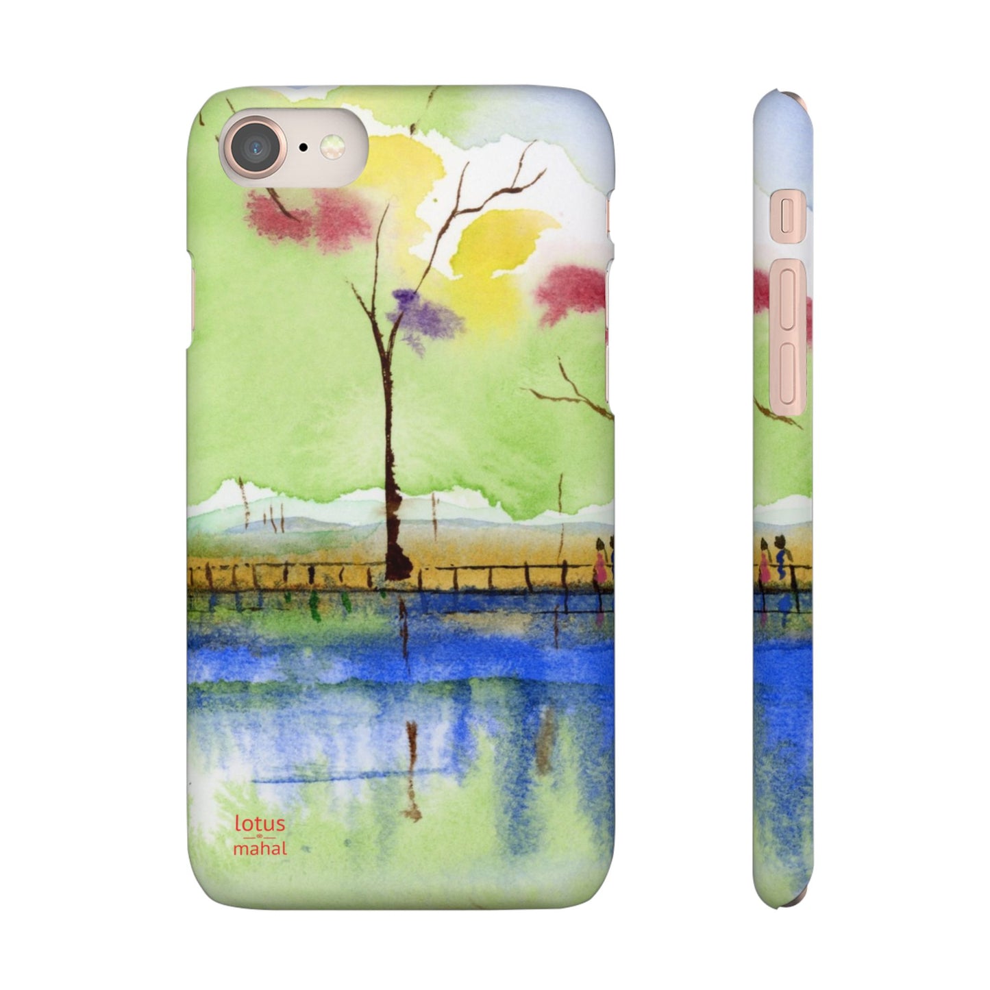 Tidal Flowers iPhone & Samsung Snap Cases