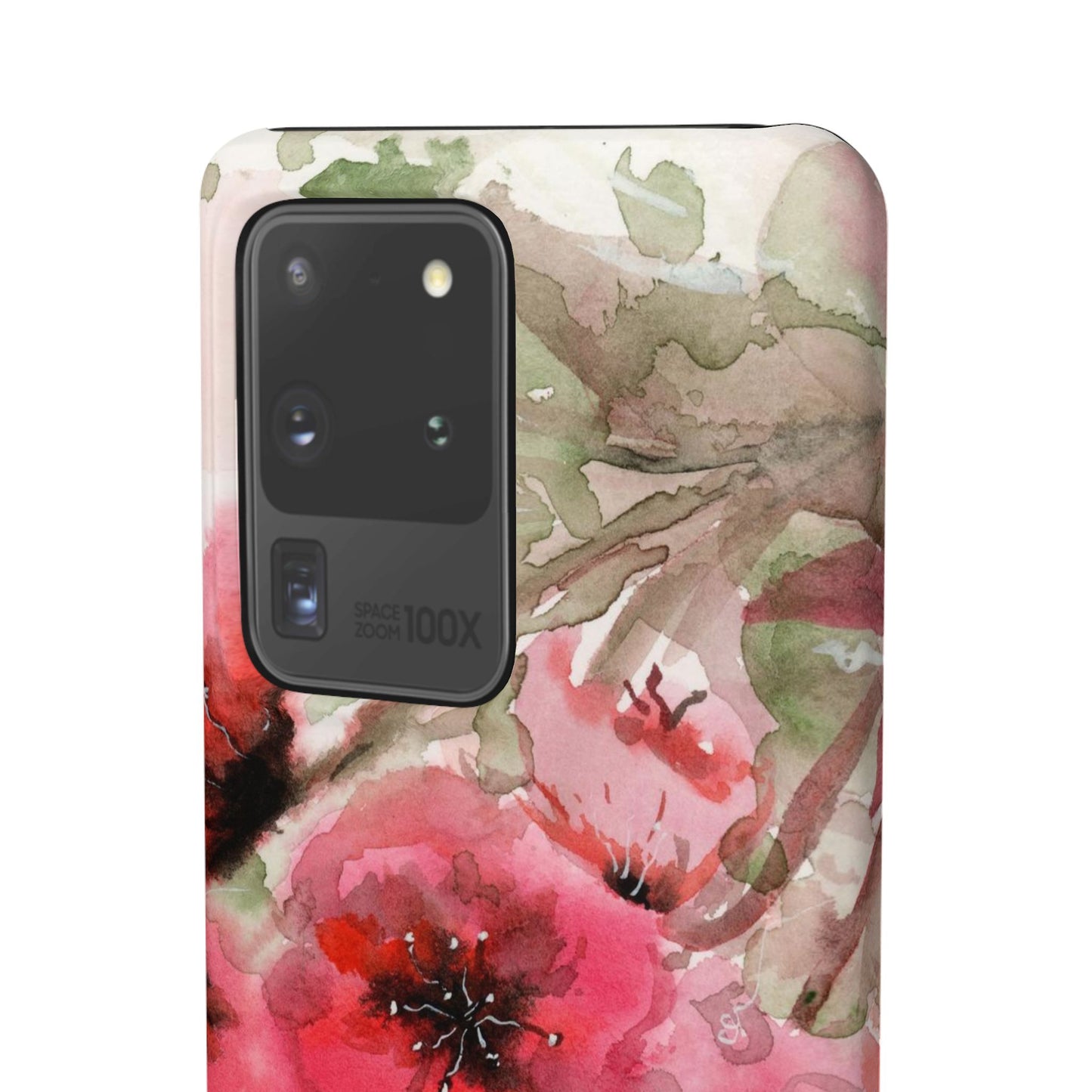 Evening Flowers iPhone & Samsung Snap Cases