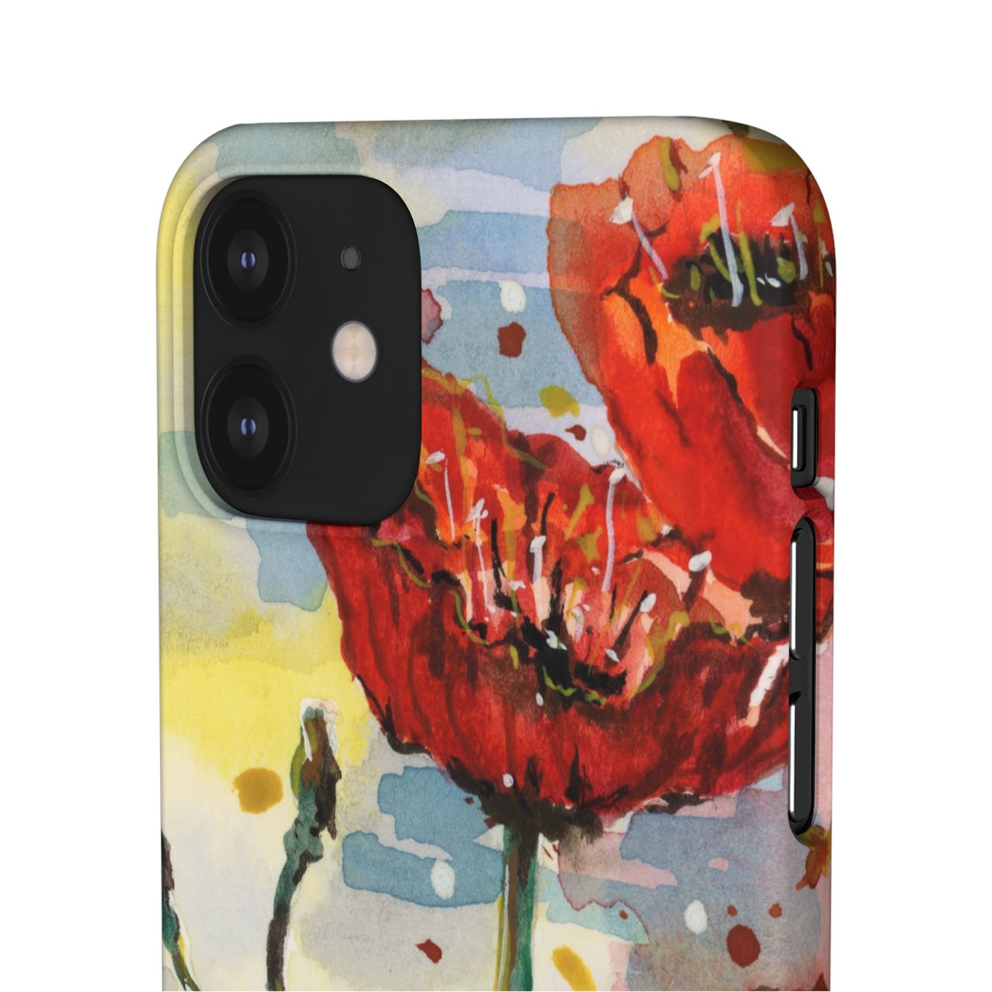 Poppy Love iPhone & Samsung Snap Cases